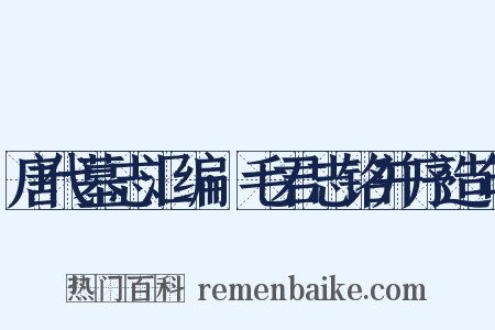 唐代墓志汇编·毛君志铭并序造句是什么意思的图片